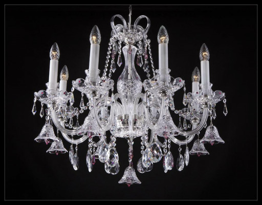 Kristall Kronleuchter Deckenleuchte Hängelampe Licht Bohemia Lampe