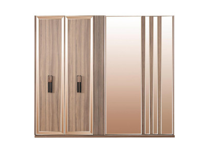Kleiderschränke Modern Kleiderschrank Schränke Gold Holz Schlafzimmer