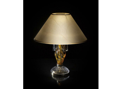 Kristalllampe Bürolampe Tisch Elite Bohemia Fuß Nachttisch Neu