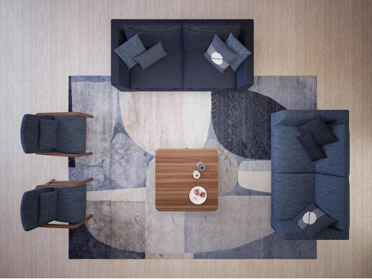 Wohnzimmer Modern Stoffsofa Zweisitzer Sofa Couch Luxus Design Einrichtung