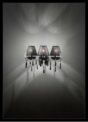 Wandleuchte Bohemia Classic Wandleuchter Doppel Wandlampe Neu