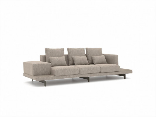 Wohnzimmer Komplett 2x Sofa Dreisitzer Textil Polstermöbel Sessel Neu Couchtisch
