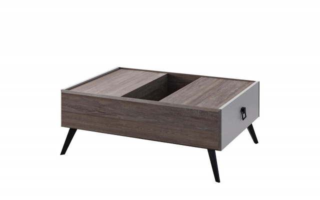 Couchtisch Sofatisch Holz Beistelltisch Kaffeetisch Grau Wohnzimmer