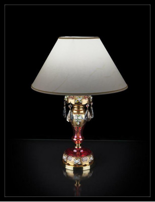 Klassische Tischlampen Stehlampen Leuchten Kristall-Lampen Neuware