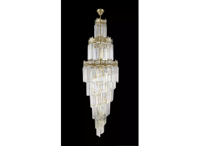 Kronleuchter Luxus Design Kristall Wohnzimmer Stil Moderner Lampe