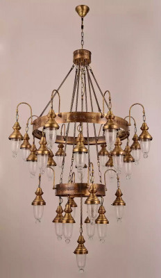 Hängeleuchte Kronleuchter Lampe Kristalllampe Deckenleuchte Lampen 120x250