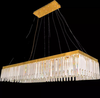 Kronleuchter Luxus Leuchter Beleuchtung Lampe Kristall Deckenlampe Gold