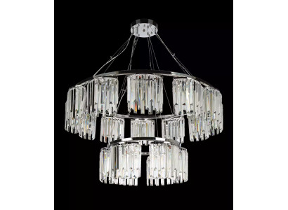 Kronleuchter Deckenleuchte Moderne Runde Lampe Kristall Design Leuchten