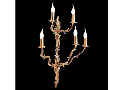 Wandlampe Wand Leuchten Lampen Wohnzimmer Schlafzimmer Luxus gold