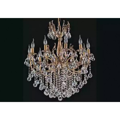Deckenleuchter Kristall Luxus Kronleuchter Deckenlampe Lüster Gold Lampe