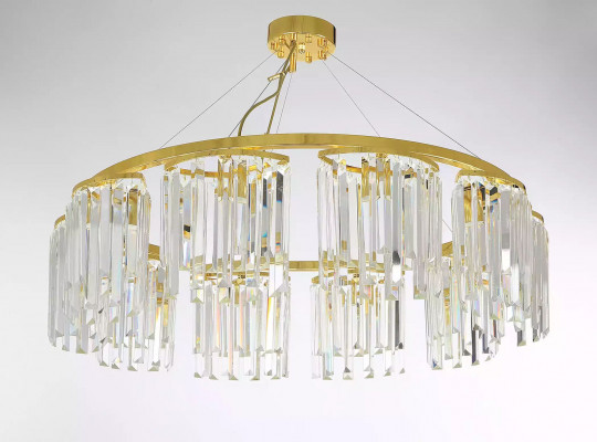 Runde Kristallleuchte Lampe Deckenlampe Deckenleuchte Lampen Kronleuchter