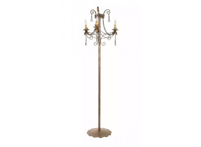 Stehlampe Standlampe Stand Luxus Leuchten Lampen Lampe Gold Art 170 cm