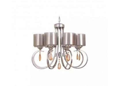 Deckenlampe schön Glas Leuchten Lampen Lampen Wohnzimmer Luster Luxus Silber