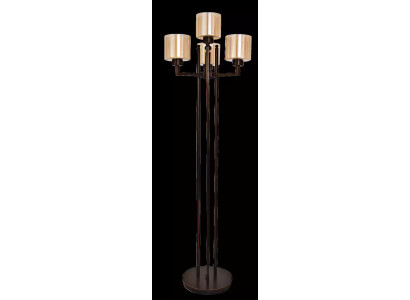 Stehlampe Standlampe Stand Schwarz Leuchten Lampen Lampe Gold Glas