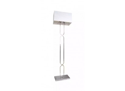 Standlampe Stehlampe Stand Leuchten Lampen Lampe Weiß Modern Metall