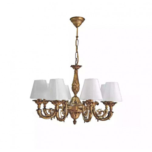 Deckenleuchter Luster Kronleuchter Deckenlampe Lampen Zink Gold Lampe
