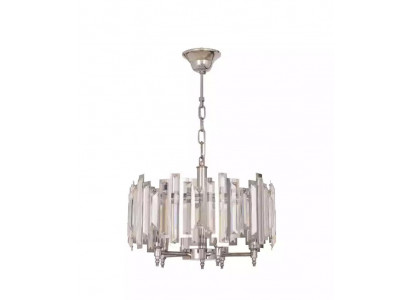 Runde Lampe Leuchte Silberne Deckenleuchte Beleuchtung Lampe 50x65cm