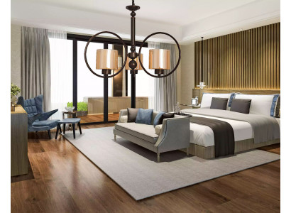 Deckenlampe Luxus Leuchte Wohnzimmer Hängeleuchte Luster Glass neu