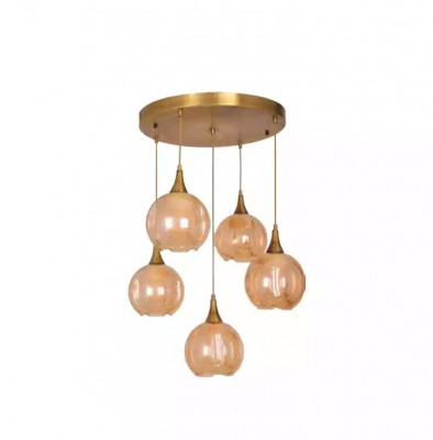 Kronleuchter Metall Lampe Leuchten Lampen Deckenleuchten Leuchte 55x80