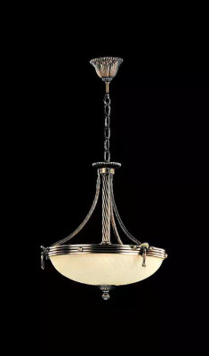 Lampen Lüster Deckenlampe Deckenleuchter Kronleuchter Glas Beige Gold