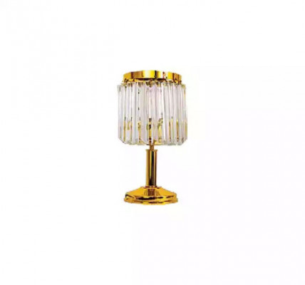 Tischlampe Tischleuchte Lampe Leuchten Luxus Gold Lampen Tisch Kristall