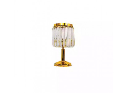 Tischlampe Tischleuchte Lampe Leuchten Luxus Gold Lampen Tisch Kristall