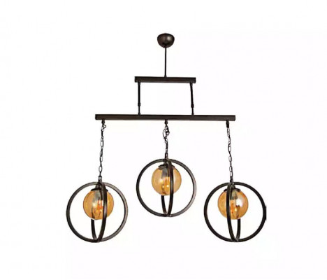 Deckenlampe Luster Glass schick ins Haus für das Wohnzimmer stil