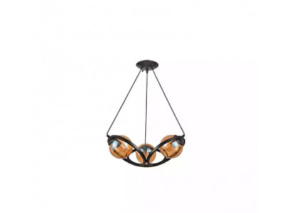 Deckenleuchte Moderner black Designer Luxus Wohnzimmer Lampe Leuchten