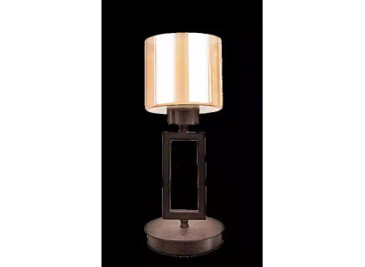 Tischlampe Tischleuchte Lampe Leuchten Glas Gold Lampen Tisch Schwarz