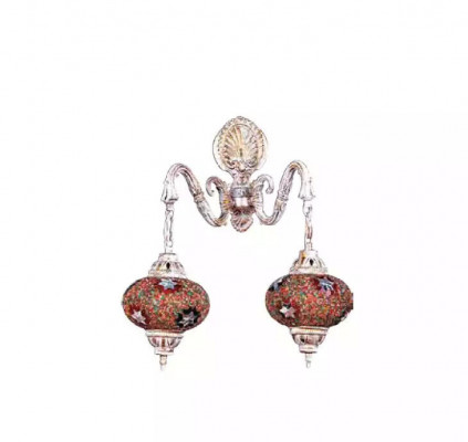 Wandlampe Wandleuchten Art Wandleuchte Lüster Wand Lampen Weiß Glas