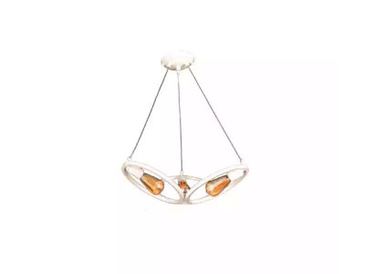 Deckenleuchter Lüster Kronleuchter Deckenlampe Lampe Modern Weiß Neu