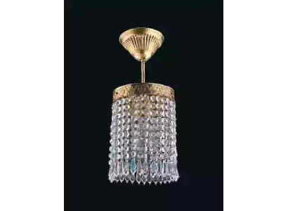 Lüster Deckenleuchter Lampe Gold Kronleuchter Deckenlampe Kristall Art