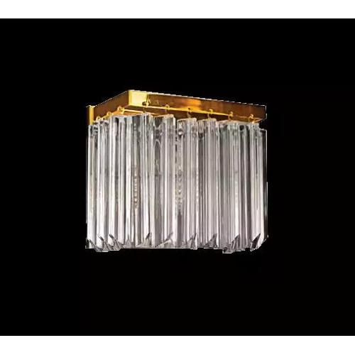 Lüster Deckenlampe Deckenleuchter Luxus Gold Kronleuchter Kristall Art