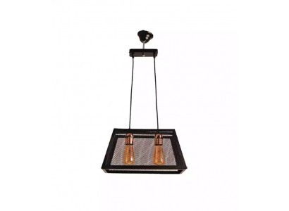 Deckenlampe Wohn Leuchte Schlafzimmer schwarz schicke Lampe Deckenleuchte