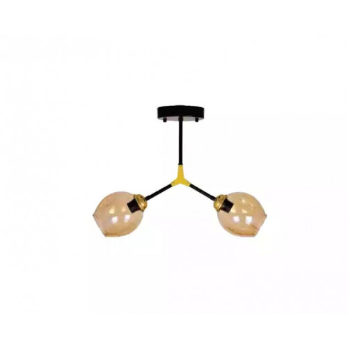 Lampen Kronleuchter Deckenleuchter Lüster Deckenlampe Glas Gold Modern