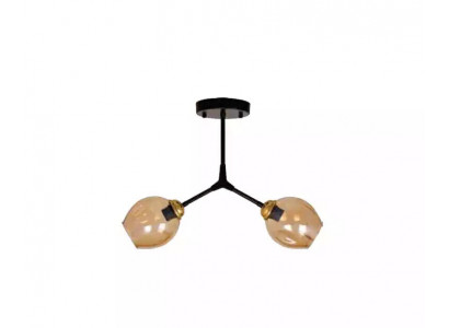 Deckenleuchter Lüster Kronleuchter Deckenlampe Lampen Glas Modern Gold