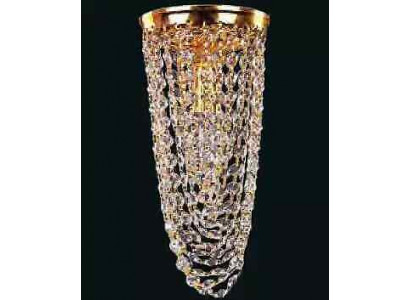 Luxus Deckenleuchter Kronleuchter Gold Deckenlampe Lüster Kristall Art