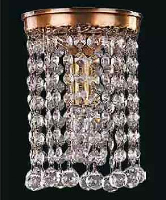 Lüster Deckenleuchter Kronleuchter Gold Deckenlampe Kristall Lampe