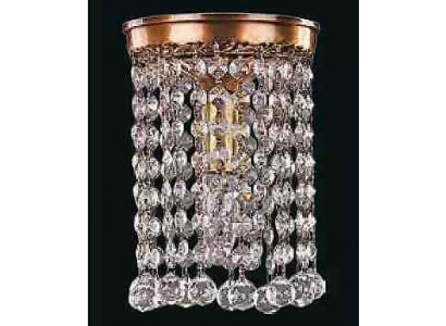 Lüster Deckenleuchter Kronleuchter Gold Deckenlampe Kristall Lampe