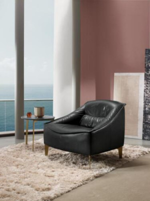 Sessel Einsitzer Luxus 1Sitzer Polster Sitz Designer Textil Sitz Stoff Moderne