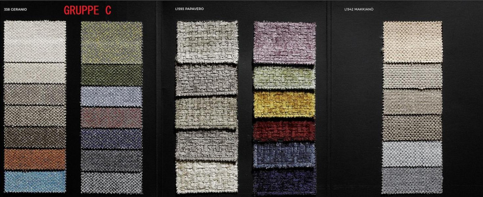 Sessel ohne Armlehne Luxus Polster Design Möbel Italienischer Stil Textil Blau