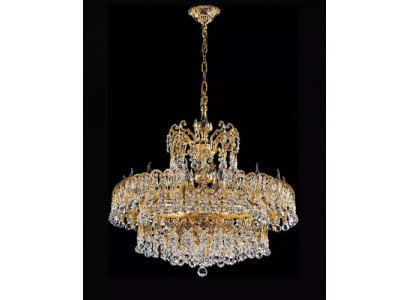 Luxus Deckenleuchte Hotel Lampe Große Deckenleuchte 75x120cm Kronleuchter