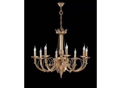 Kronleuchter Gold Leuchten Lampen Wohnzimmer Luxus Deckenleuchten 95x125