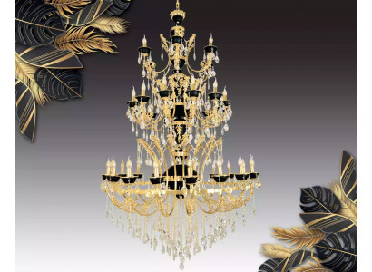 Kronleuchter Kristall Leuchte Deckenlampe Foyer Leuchten Deckenleuchten