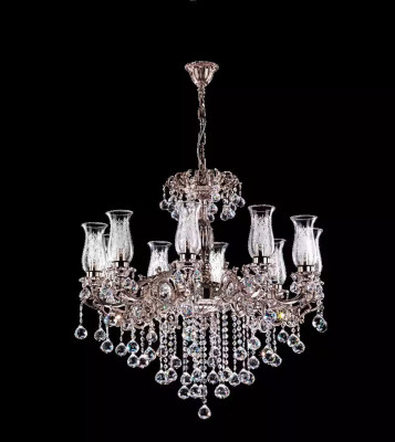 Kronleuchter klassisch Designer Deckenleuchte Wohnzimmer Kristall Lampe