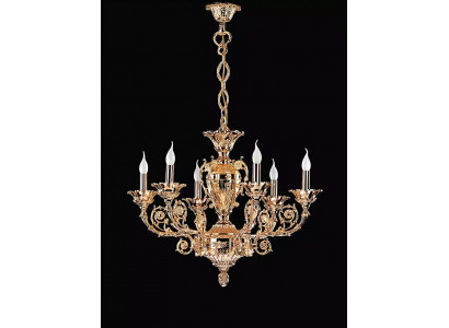 Goldene Deckenlampe Pendelleuchte Wohnzimmer Leuchten Klassische Leuchten