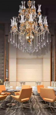 Kronleuchter Lampe Hängeleuchte Kristalllampe Deckenleuchte Lampen 99x155