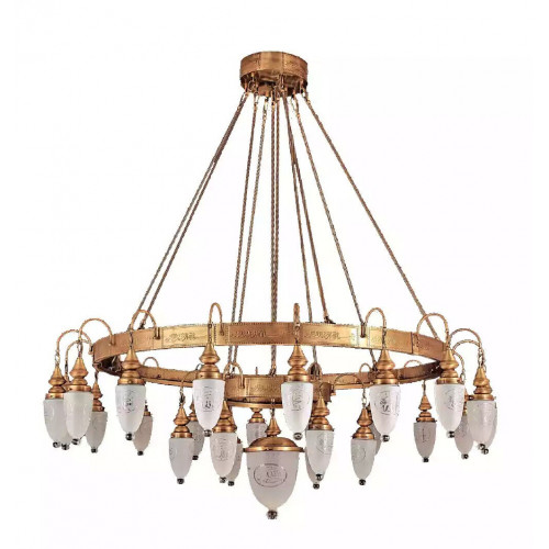 Hängeleuchte Kronleuchter Lampe Kristalllampe Deckenleuchte Lampen 190x220