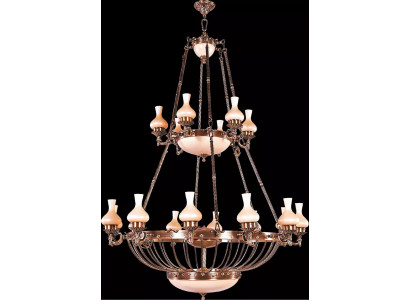 Hängeleuchte Kronleuchter Lampe Kristalllampe Deckenleuchte Lampen 145x160