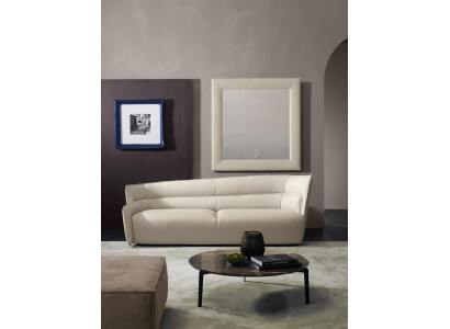 Sofa 3 Sitz Couch Leder Weiß Wohnzimmer möbel Sofas Couch Italienischer Prianera